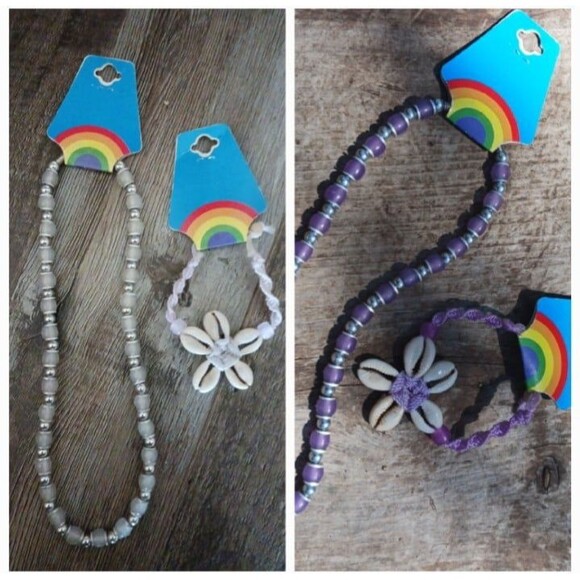 Solar Sunsations Color Change Jewlery - necklace and bracelet - Picture 1 of 9